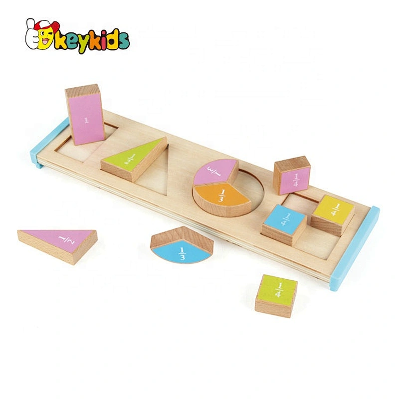 New hottest baby educational wooden counting blocks for math W12F044