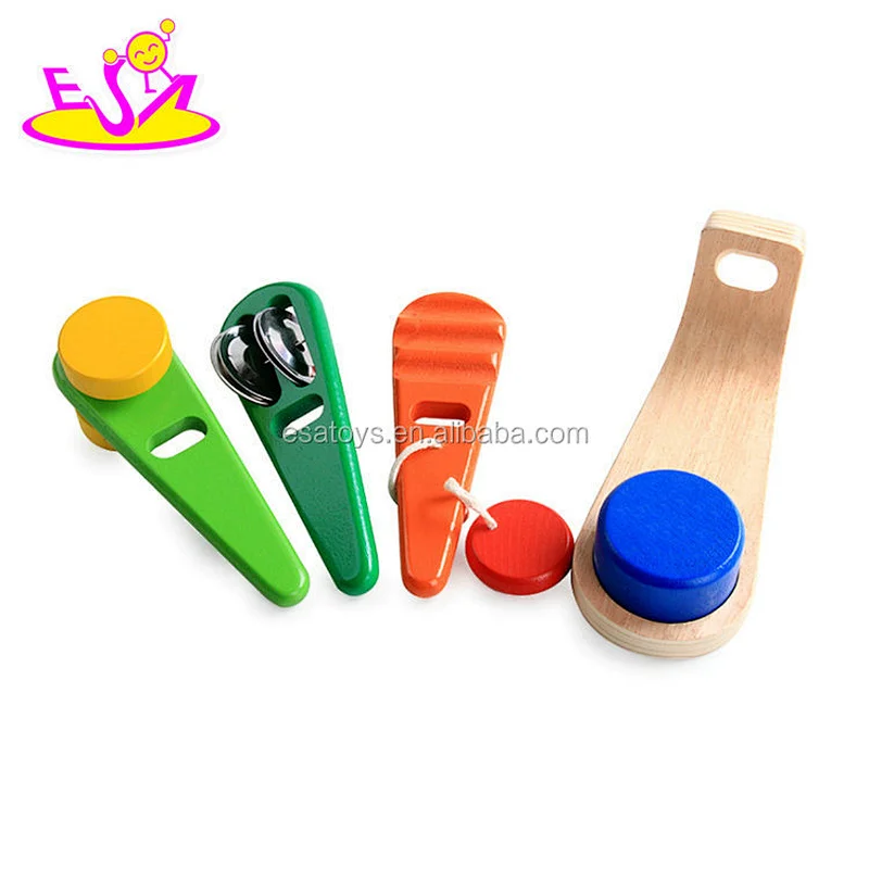Wholesale multi musical toy set wooden toy musical instruments for kids W07A124