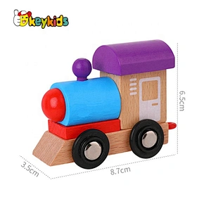 wholesale educational wooden number train toy for children W04A427