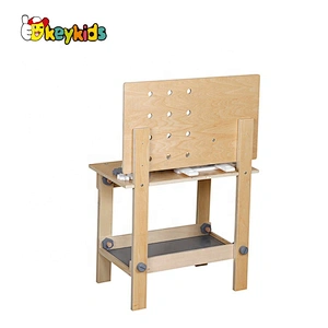 2021 New released black and decker wooden toy tool bench for kids W03D076E