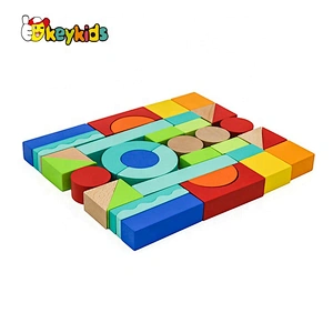 High Quality Educational Wooden Block Walker W13C044