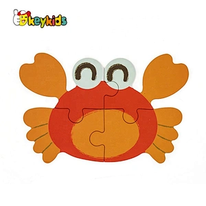 Custom educational wooden baby puzzle games for wholesale W14N012