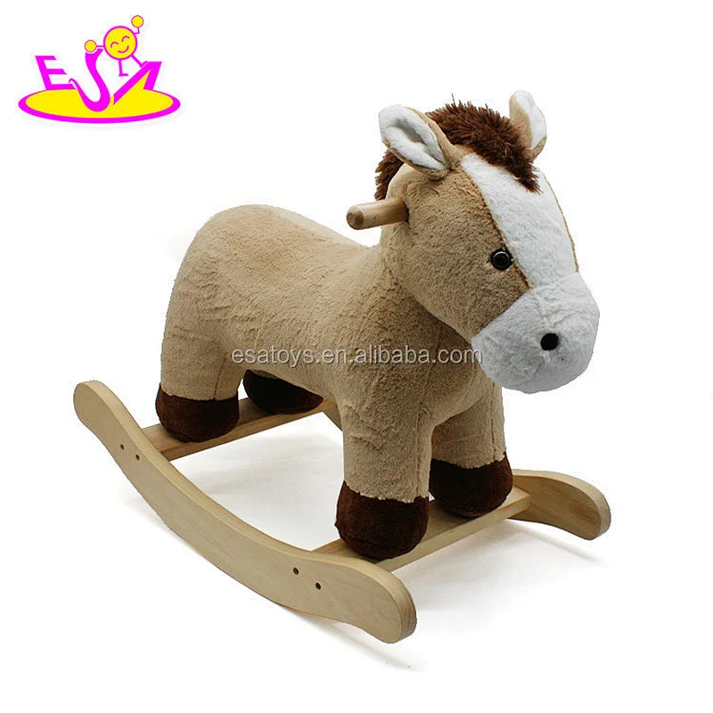 New hottest funny plush baby rocking animal for riding W16D113
