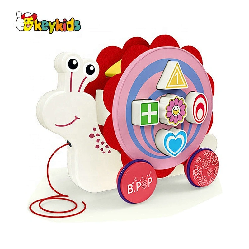 New arrival mini wooden zebra pull toy for kids W05B198
