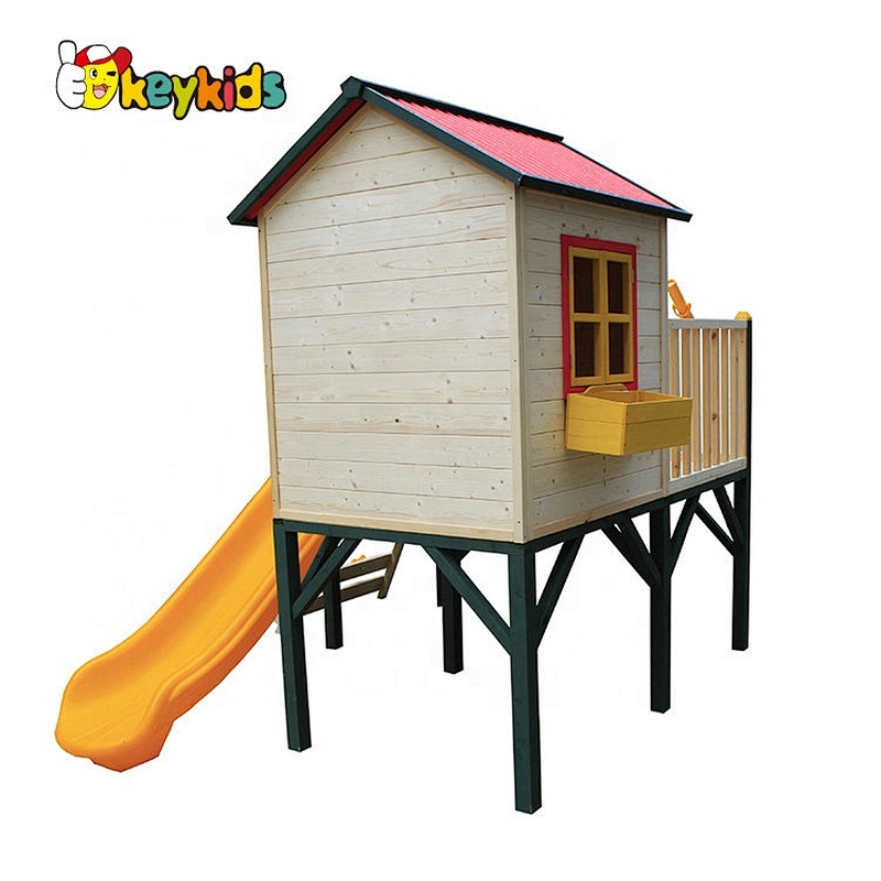 New Hottest Customizable Small Wooden Playhouse Outdoor Garden W01D079A