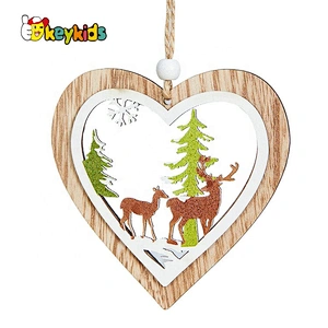Most popular led wooden xmas tree lights for decorations W09D095