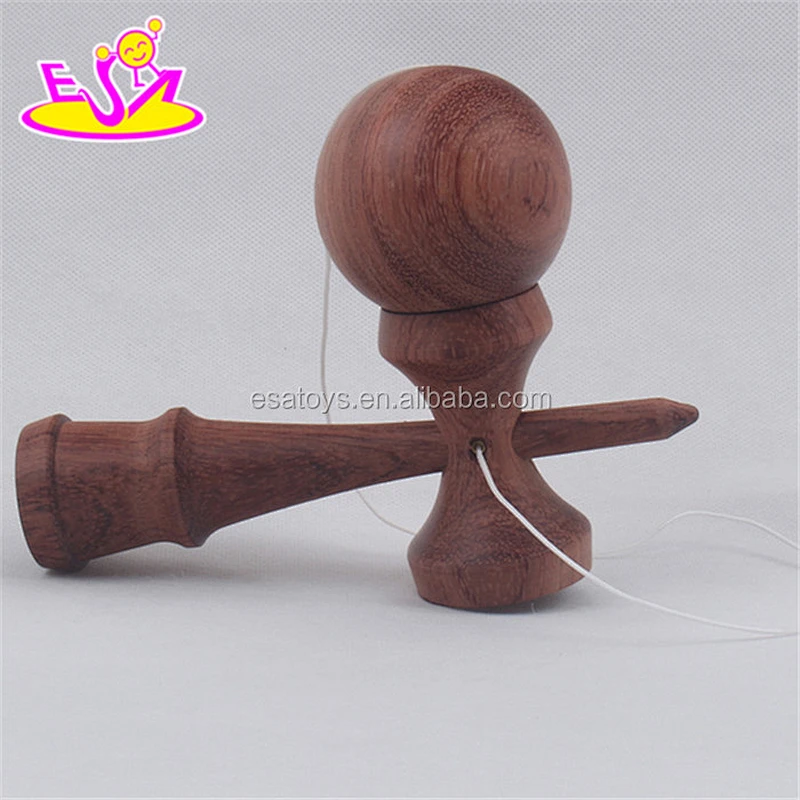 Popular kendama with high quality,Colorful wooden kendama toy game of different size,wooden Kendama toy with 18*6*7cm W01A015