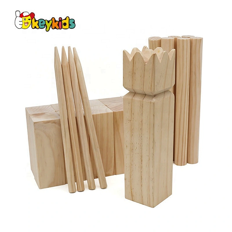 high quality educational wooden connect four game for children W01D060