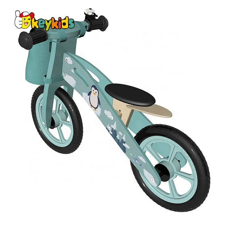 OEM customize No Pedal wooden baby walker bike for wholesale W16C315