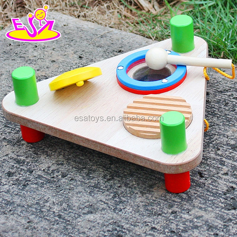 new design multi-functional wooden musical toys for toddlers W07A103