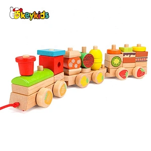 Wooden Train Baby For Wholesale W05B184
