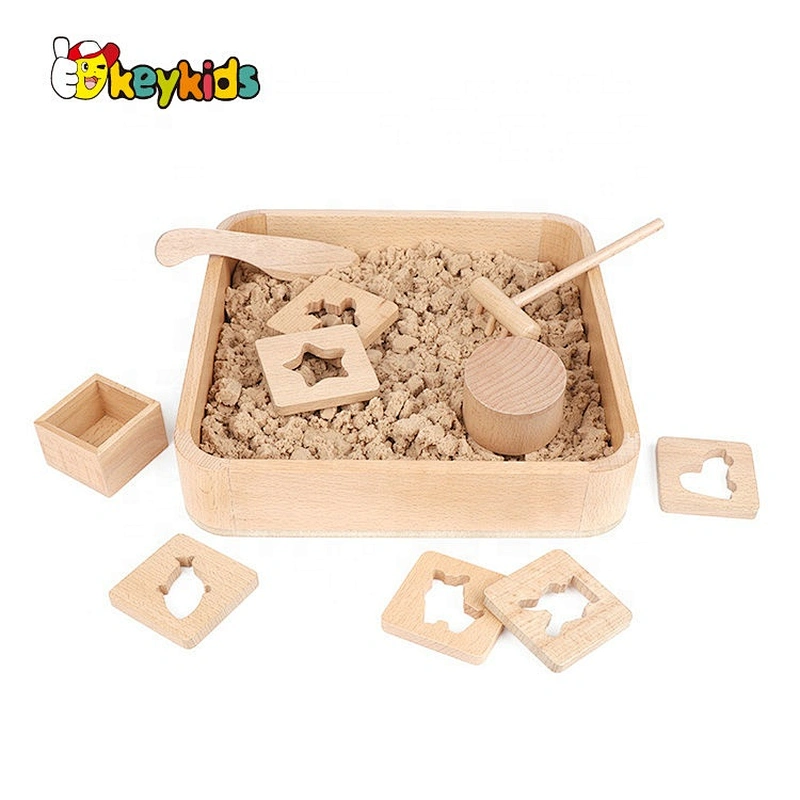 high quality educational wooden connect four game for children W01D060