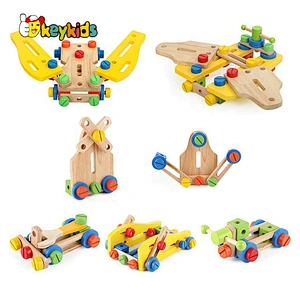 Carpentry Pretend Wooden Play Tool Bench For Kids W03D124