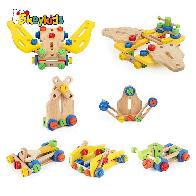 Carpentry Pretend Wooden Play Tool Bench For Kids W03D124