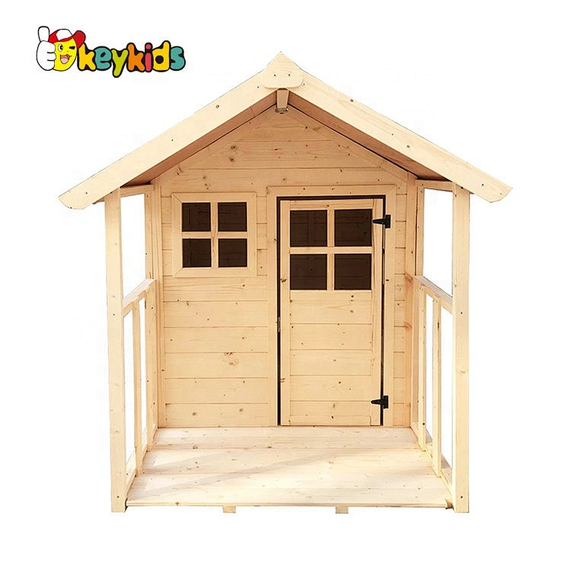 Children backyard large outdoor wooden house for fun W01D089