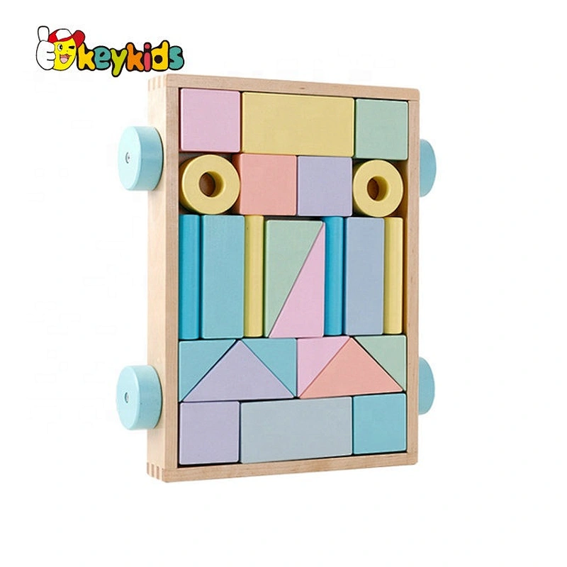New hottest intelligence wooden construction set toys for children W13C039B