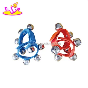 Wholesale cheap educational plastic headless tambourine for kids W07I103