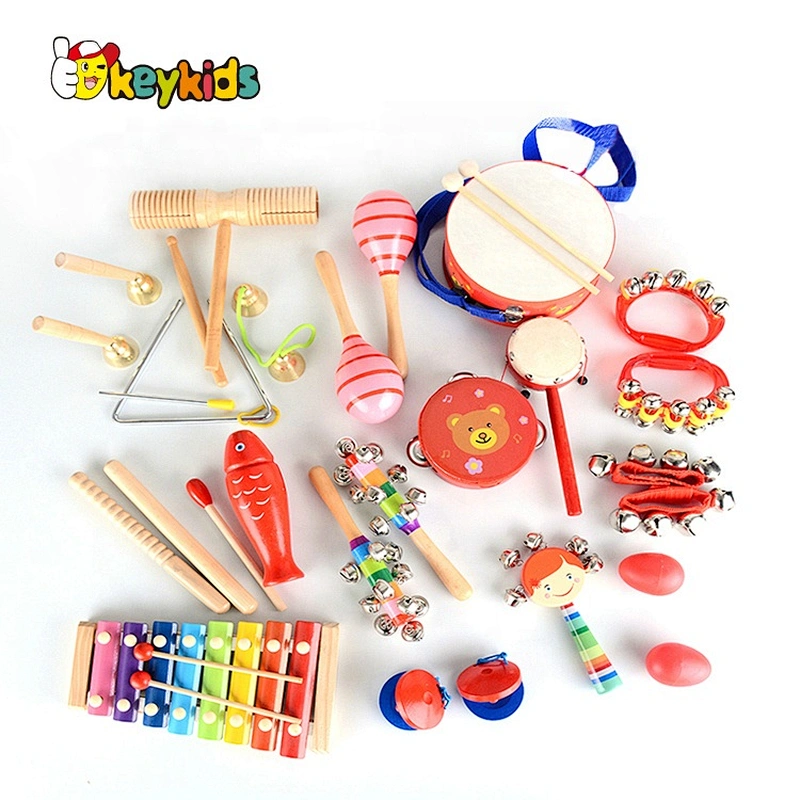2021 New lovely wooden music toys for toddlers W07A201