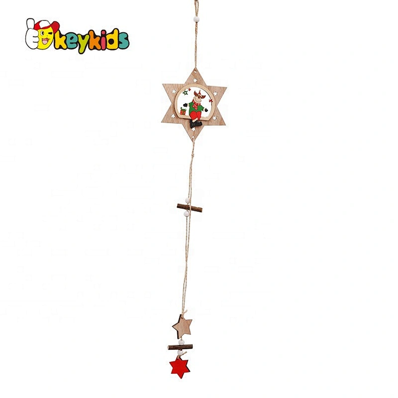 High quality wooden christmas wall decor for wholesale W09D079
