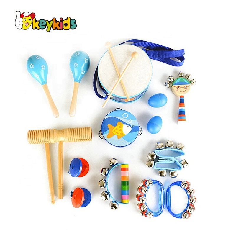 2021 New entertaining musical wooden baby toy instruments for preschool W07A178