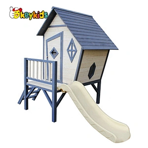 Daycare Backyard Outdoor Childs Play House Wooden W01D081C