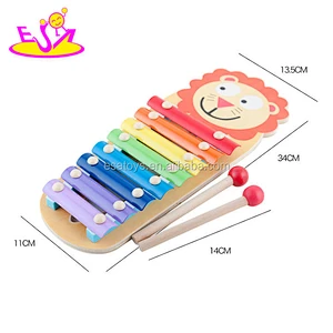 hot sale musical wooden xylophone toy for kids W07C051