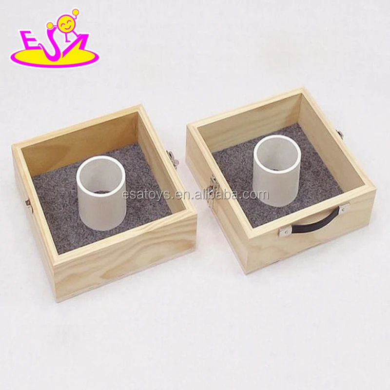 Top fashion kids and adults wooden washers game for outdoor W01A210
