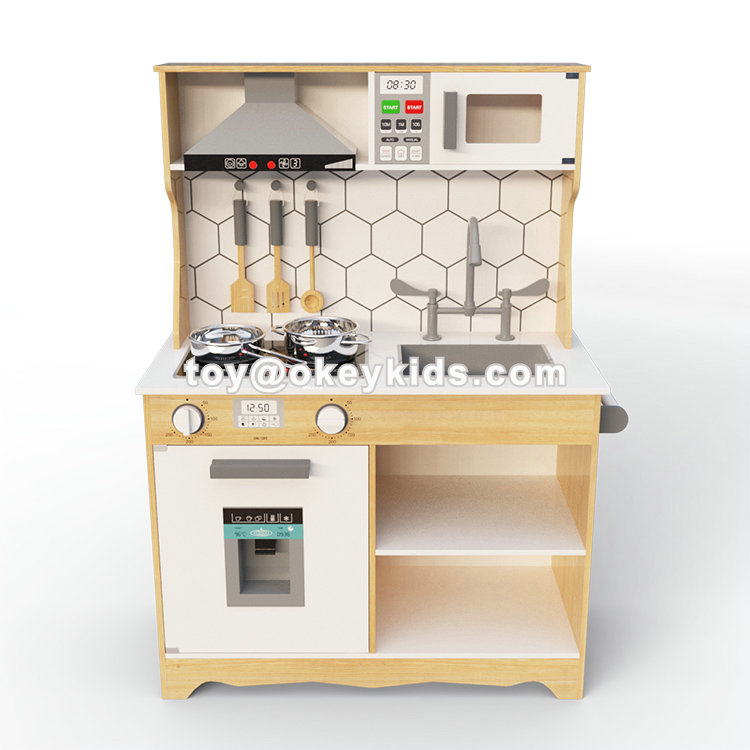 Wooden Play Kitchen Set Factory