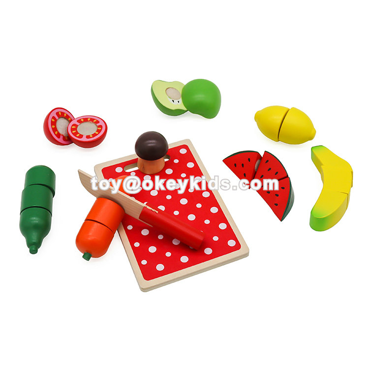 Wooden Kitchen Food Toys Supplier