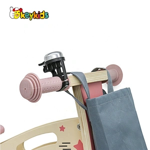OEM customize ride on car wooden children bike for wholesale W16C307A