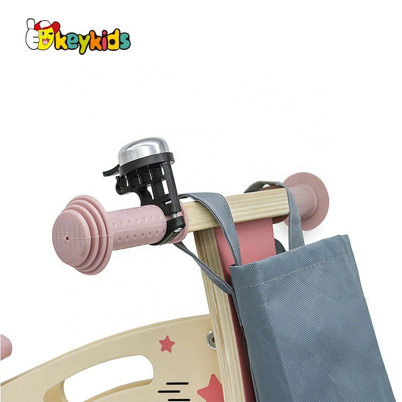 OEM customize ride on car wooden children bike for wholesale W16C307A