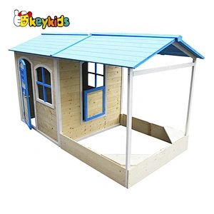 2021 Top sale backyard large outdoor wooden house for playing W01D087A