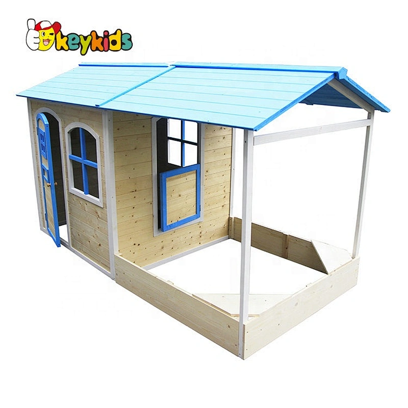 2021 Top sale backyard large outdoor wooden house for playing W01D087A