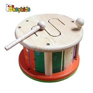 Creative Wooden Musical Toy Drum for preschool,Educational wooden toy musical instrument drum set W07J036
