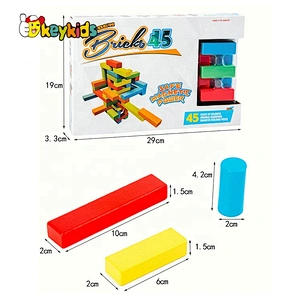 2020 Customize educational wooden magnetic blocks for kids W13A223