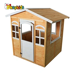 2021 Top sale role play outdoor wooden house for kids W01D084