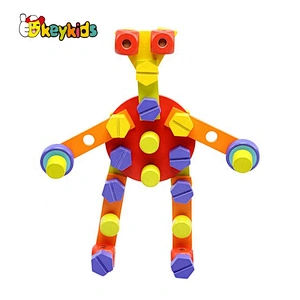 2020 Top sale diy preschool wooden toy tool table for children W03D134