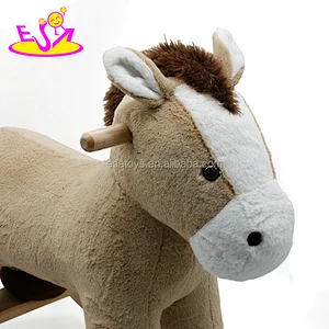 New hottest funny plush baby rocking animal for riding W16D113