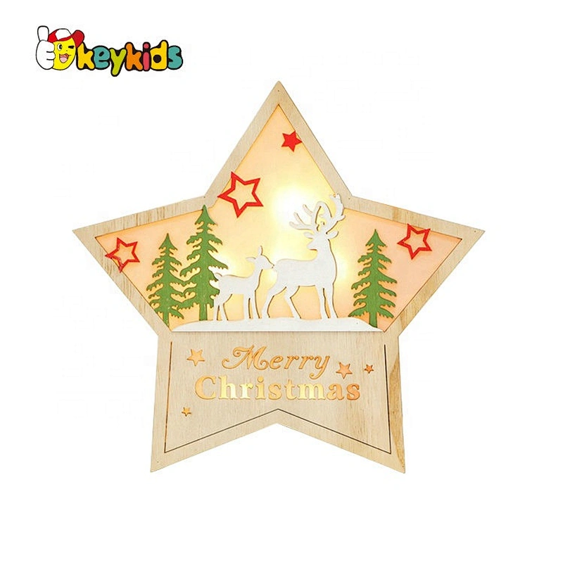 wholesale fairy wooden wall hanging ideas for christmas W09D085