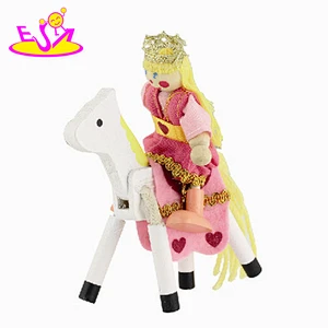 wholesale children funny wooden marionette toy W06D021