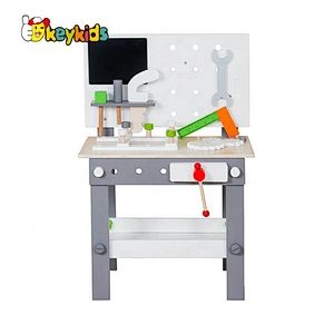 2021 New released wooden busy learning boys tool bench for wholesale W03D076F