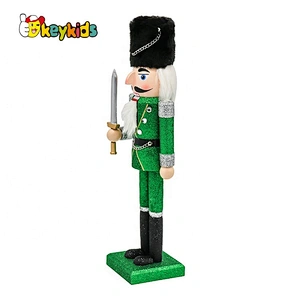 Customize personalized wooden life size nutcracker for wholesale W02A333