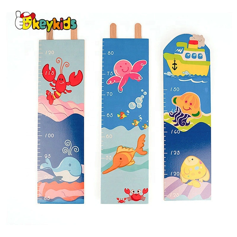 wholesale large wooden height measuring ruler for kids W09C014