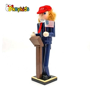 2020 New customize handcraft wooden nutcracker for wholesale W02A318