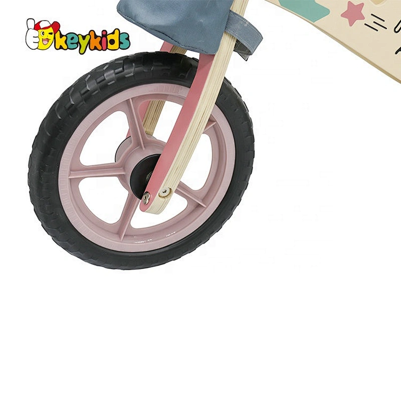 OEM customize ride on car wooden children bike for wholesale W16C307A
