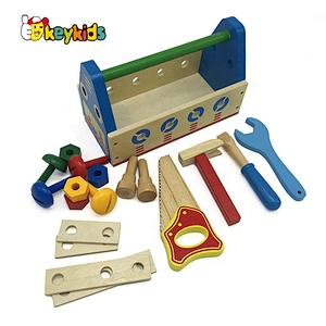 Top sale children garden wooden toy tool kit for pretend play W03D122
