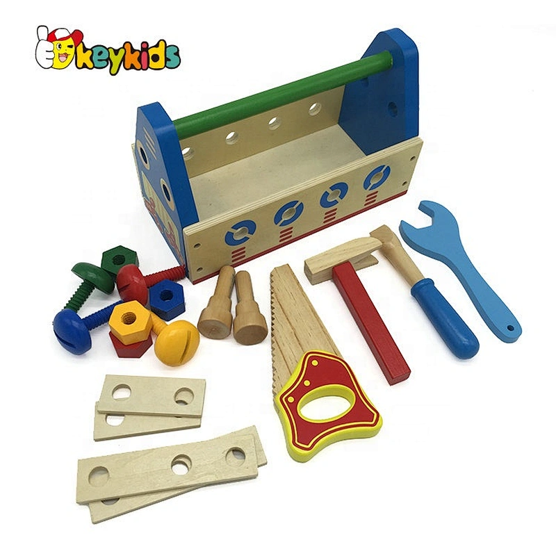 Top sale children garden wooden toy tool kit for pretend play W03D122