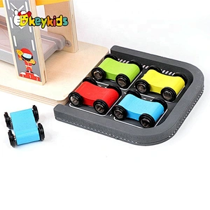 Hot Sale Educational Wooden Ramps Racer Toy For Kids W04E099