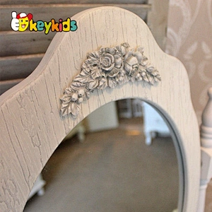 Modern White Wooden Vanity Table Wood Furniture W08H012