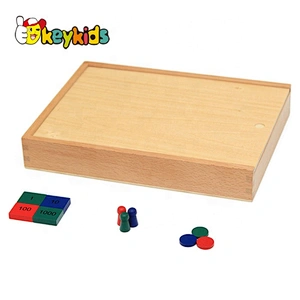 new design wooden digital educational toy for children W11A038